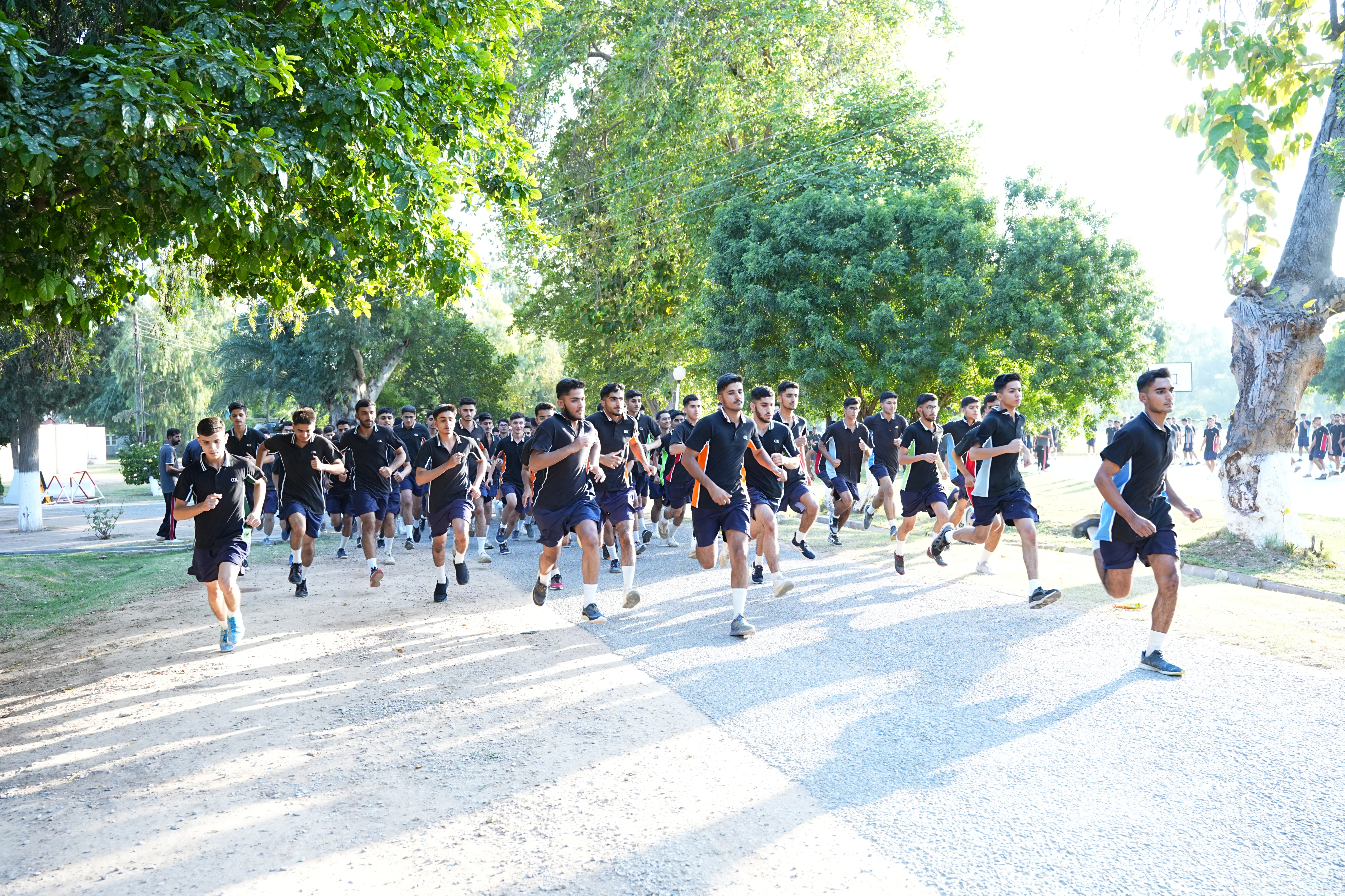 Cadets in Cross Country